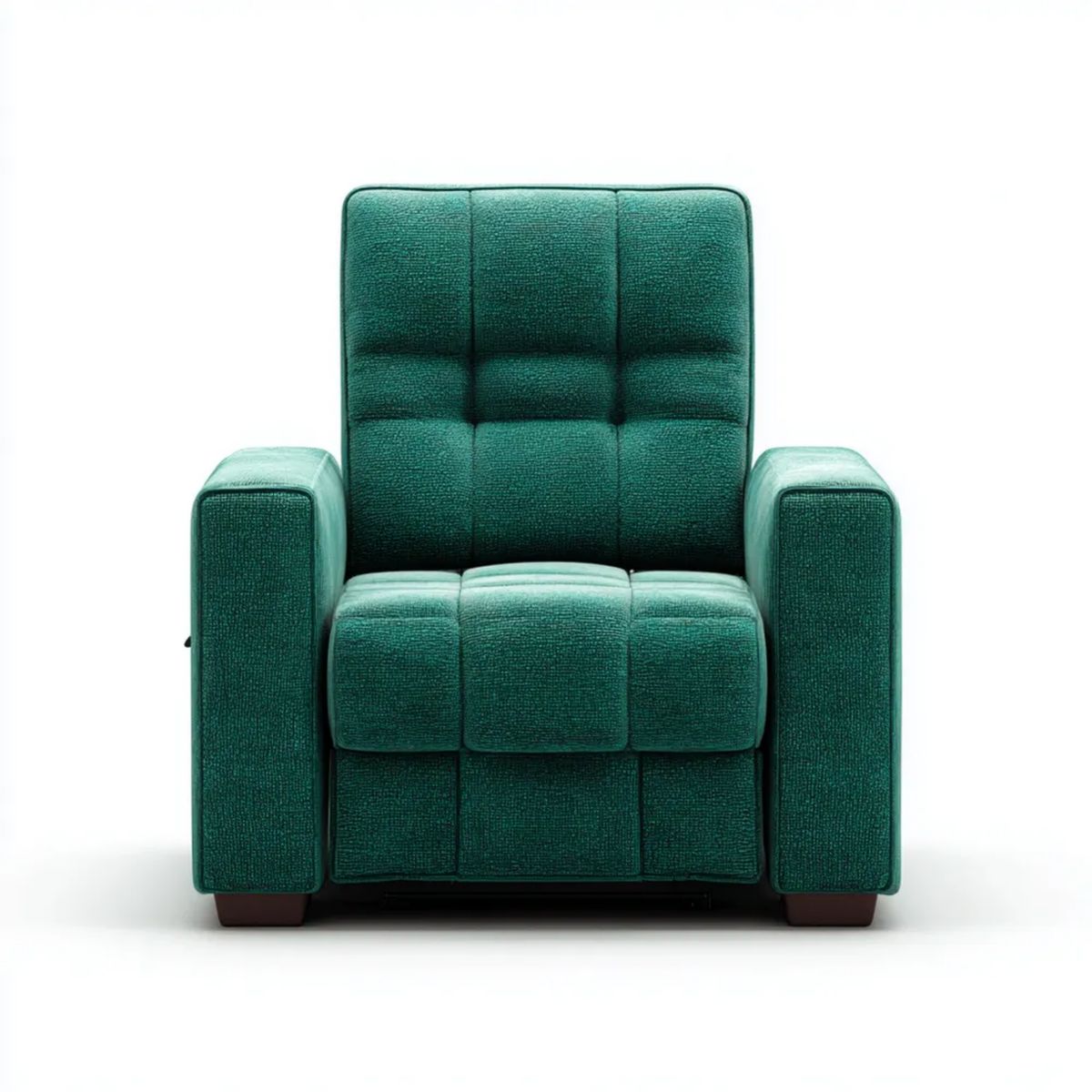 Fotel, Relax leżące krzesło w poliestrowym szmaragdzie wiśniowym wiśniowe 92 x 96 x 102 cm