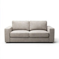 Sofa, 2-osobowa poliester z sofą z czarnym nóżkami, 180 x 88 x 85 cm